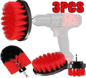 3pc Drill Powered cleaning brushes